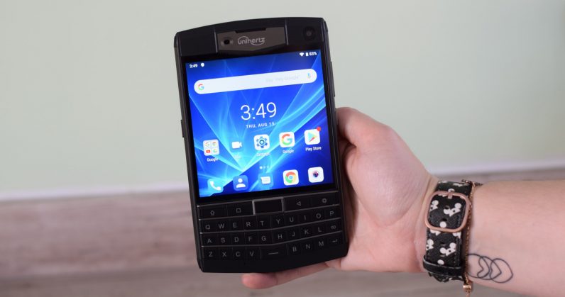 Hands-on: The Unihertz Titan is a delightful homage to the BlackBerry Passport