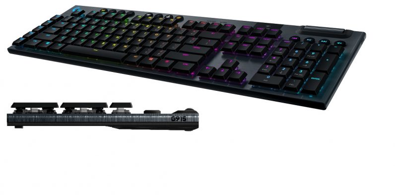 Logitech G debuts gorgeous new G815 and G915 mechanical gaming keyboards