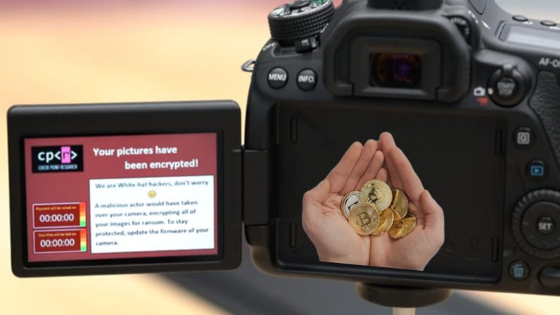 Researchers hacked a Canon DSLR with Bitcoin demanding ransomware