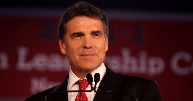 Former Texas Governor Rick Perry fell for an old-school Instagram hoax