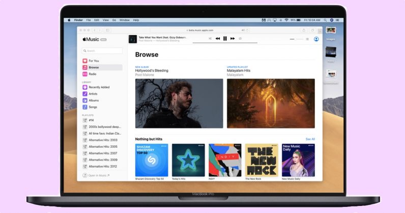  apple web music songs almost access finally 
