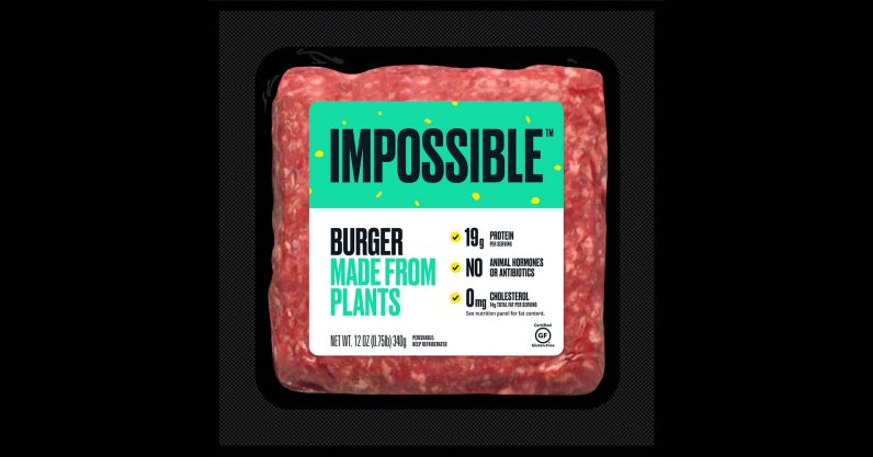 The scarily good Impossible Burger finally lands in (a few) supermarkets