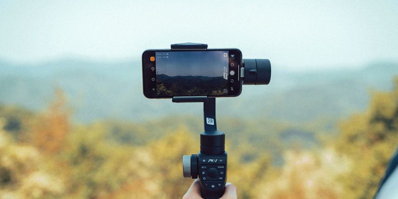  handheld footage video stabilizer smartphone gimbal boosts 