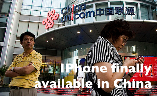 iPhone finally available in China