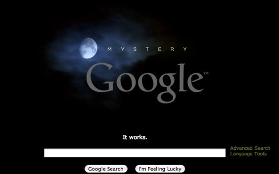 mystery google