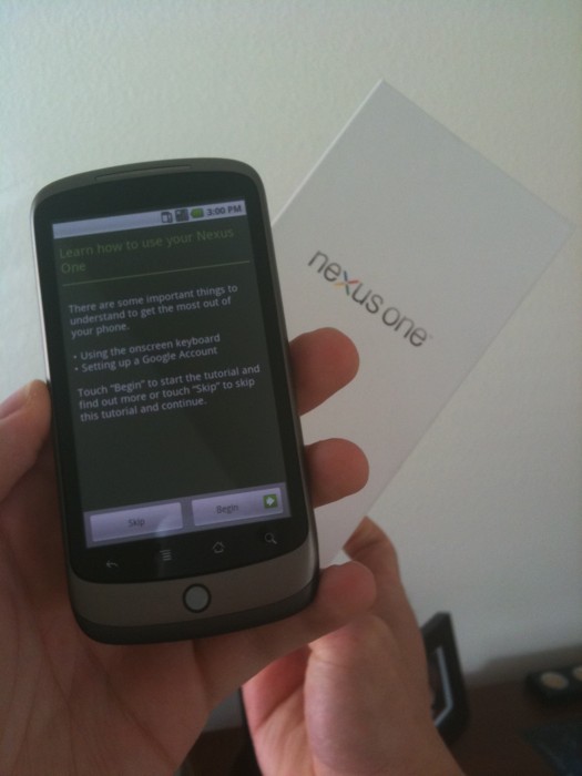 New Video and Unboxing Pics (with Google Branding) of The Nexus One