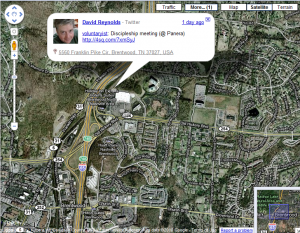 Google Maps Buzz Layer