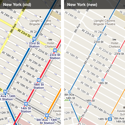 Google Transit - New York