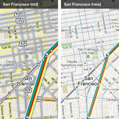 Google Transit - San Francisco