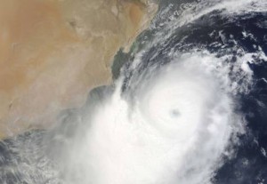 Cyclone Phet From Space