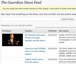 Guardian reblogging tool. Image via the Guardian