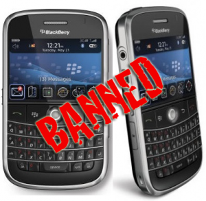 BlackBerry Ban has impact on businesses across the globe but for concentrated in some of the worlds oil rich countries