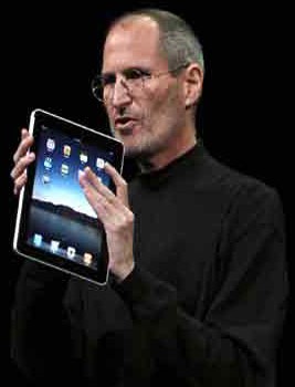 iPad in The Hands of Steve Jobs