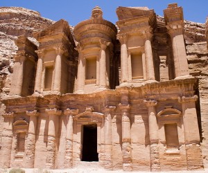 Petra Monastery in Jordan