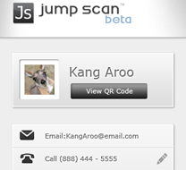Jump scan QR app