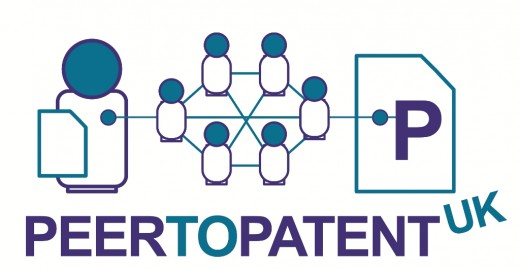 Peer to patent logo