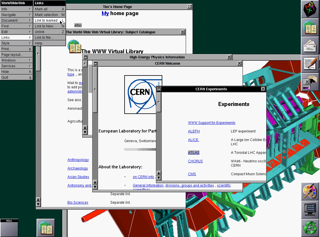 First browser