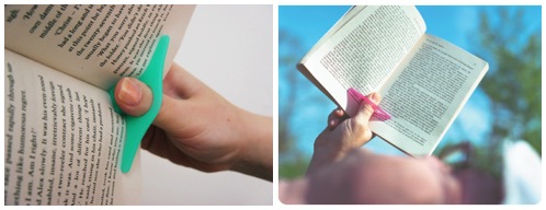 Thumbthing keeps your book page open. It really is the simple things…