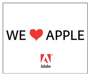 Adobe Takes Aim At Apple With New Ad Campaign