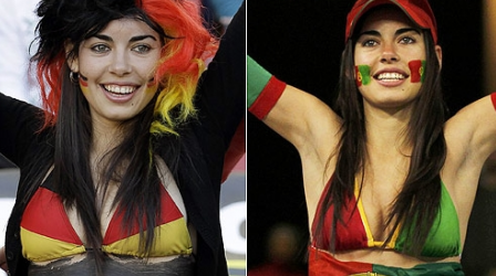 A Beautiful German Fan. Wait, WTF…