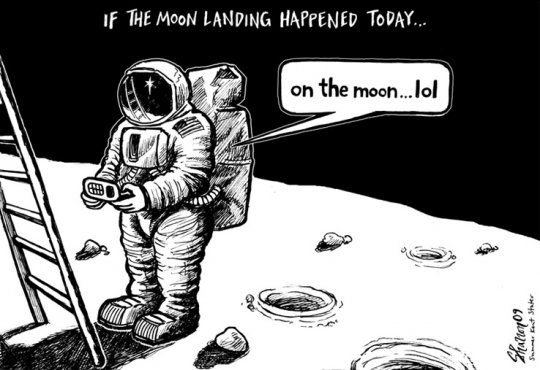 If the Moon landing happened today: