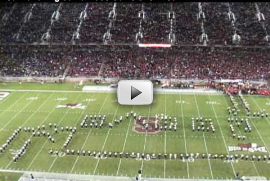 Half time video game show