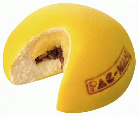 I’m going to get a bite, out of a my Pac-Man Bun!