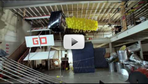 Love Rube Goldberg Installations? Then you’ll love this Music Video!