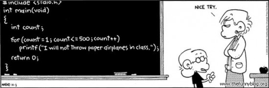 Foxtrot Flashback: Young Developer Edition