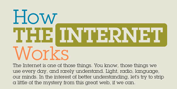 How the Internet works: