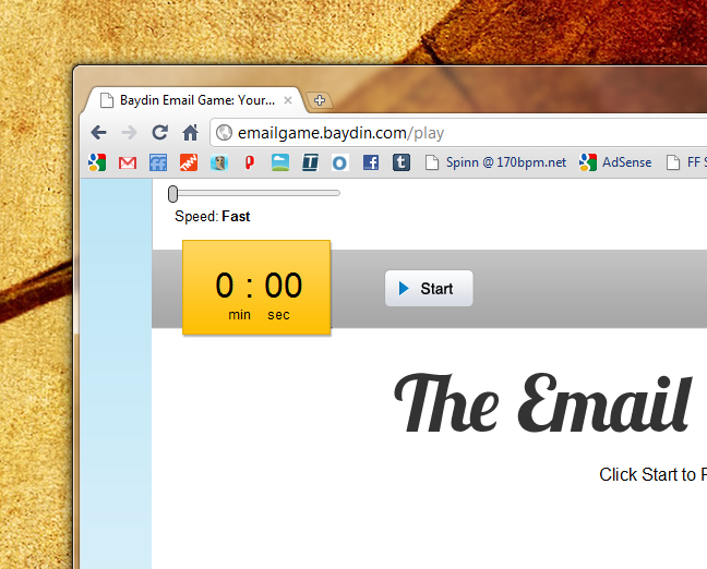The Email Game – Clean your inbox, earn points, challenge your friends