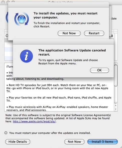 Ah, we recognize this one: Mac OSX dilemma