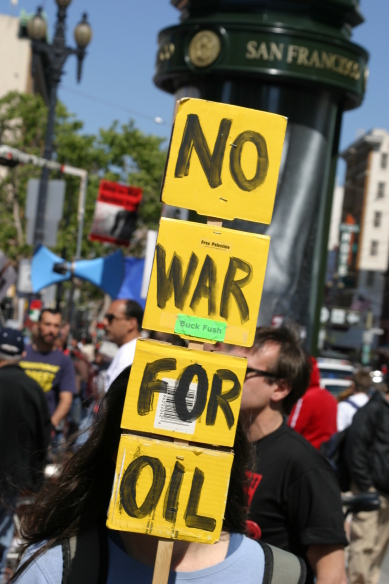 Offline Iraq War Protest just takes an online shape