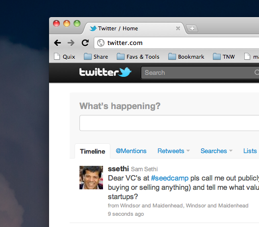 Video Tour of The New Twitter.com by TNW