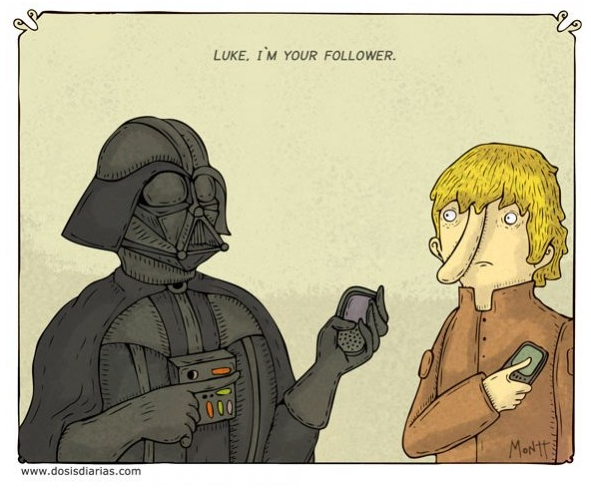Darth Vader Finally Gets With The Times.