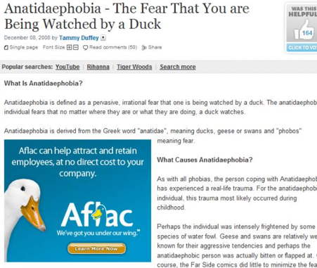 Hilarious Ad Placement Fail…