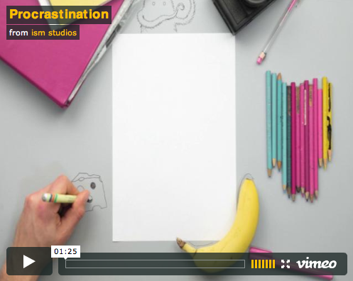 Procrastination can lead to wonderful things:
