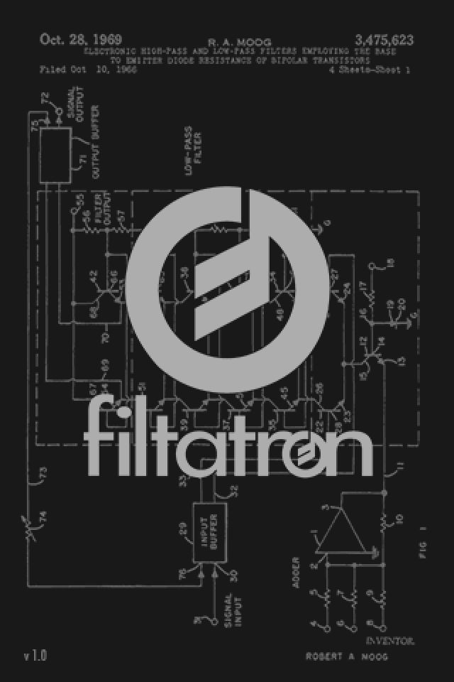 Filtatron from Moog is a magical music app for the iPhone