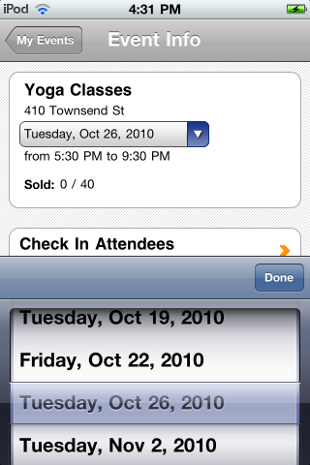 Eventbrite iPhone app now lets organizers scan ticket barcodes