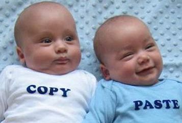 Copy/Paste – The Baby Edition