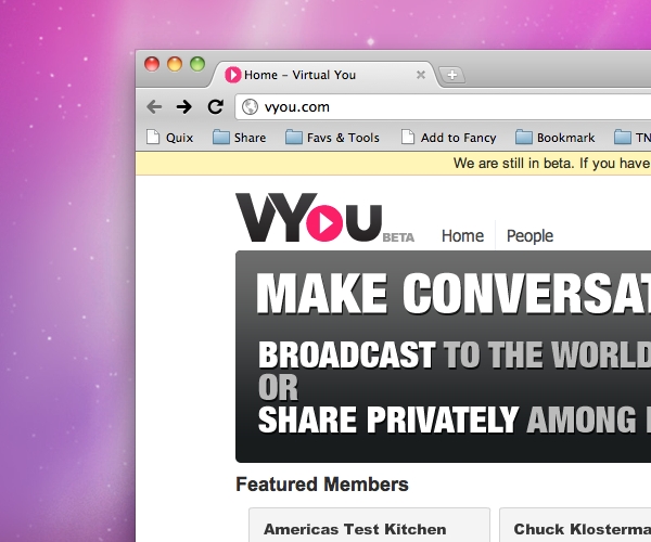 Try This: VYou, a Q&A style video platform