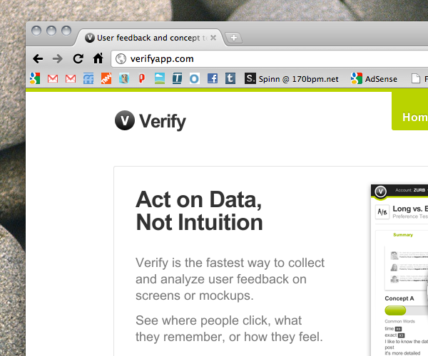 Try This: Verify. Find out what people click, what they remember and more.