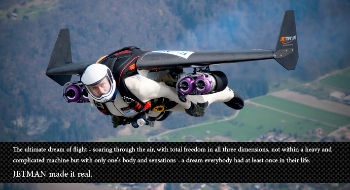 Is it a Bird? Is it a Plane? No, it’s Jetman!