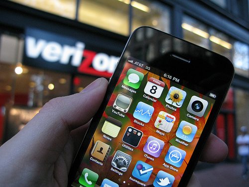 The iPhone is on Verizon and Android will be just fine.