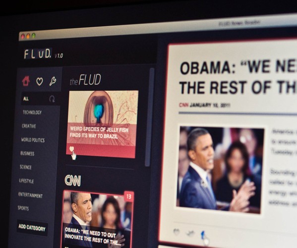 FLUD. Grand iOS news reader launching flood of new features