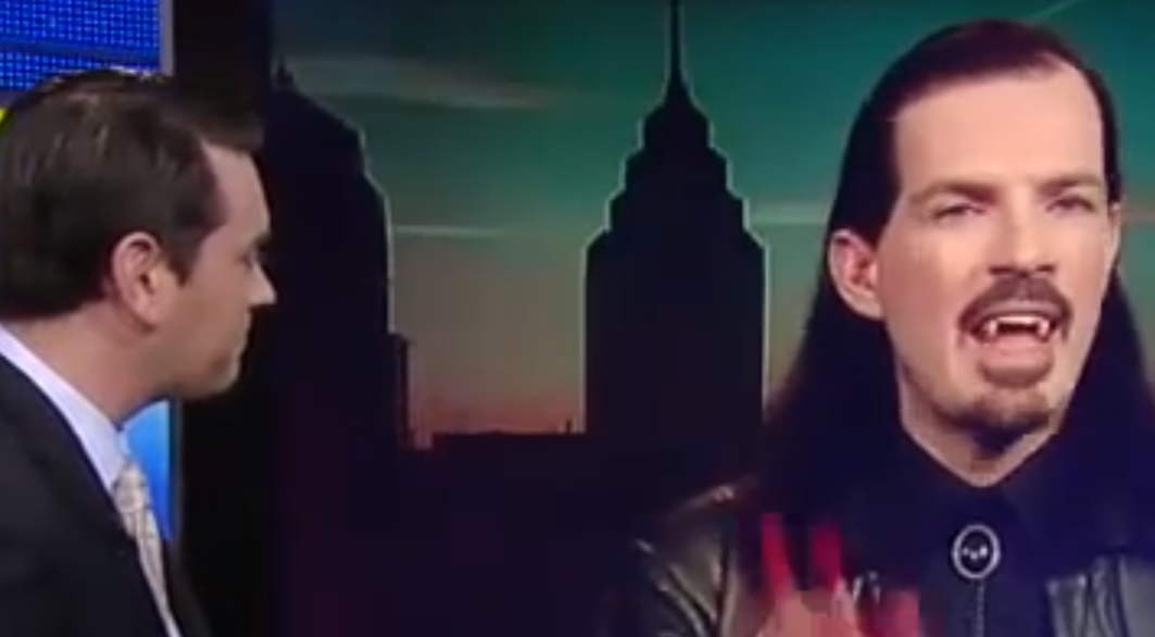 Video: Vampire Forecloses On Bank (Not a Joke)
