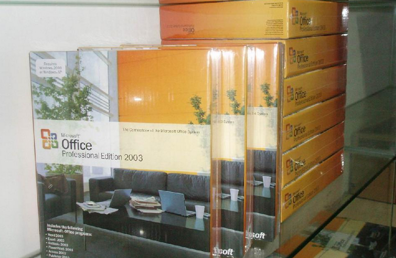 Microsoft sold one-third of all retail software in 2010