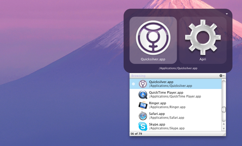 Quicksilver, the greatest mac app of all time, is back.