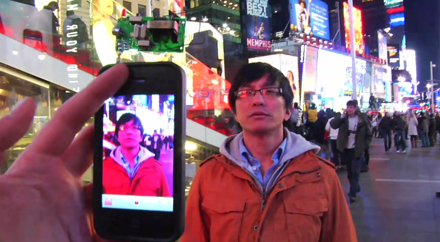 Times Square iPhone hack was actually a clever plug for a new movie