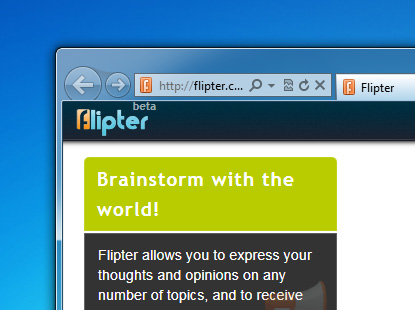 Face off ideas and get quick feedback with Flipter